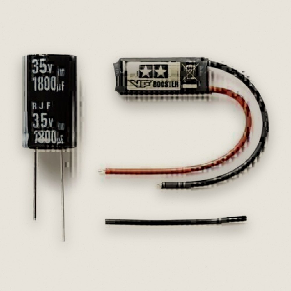Booster/Capacitor for VG Brushed Motor/ESC - Tamiya