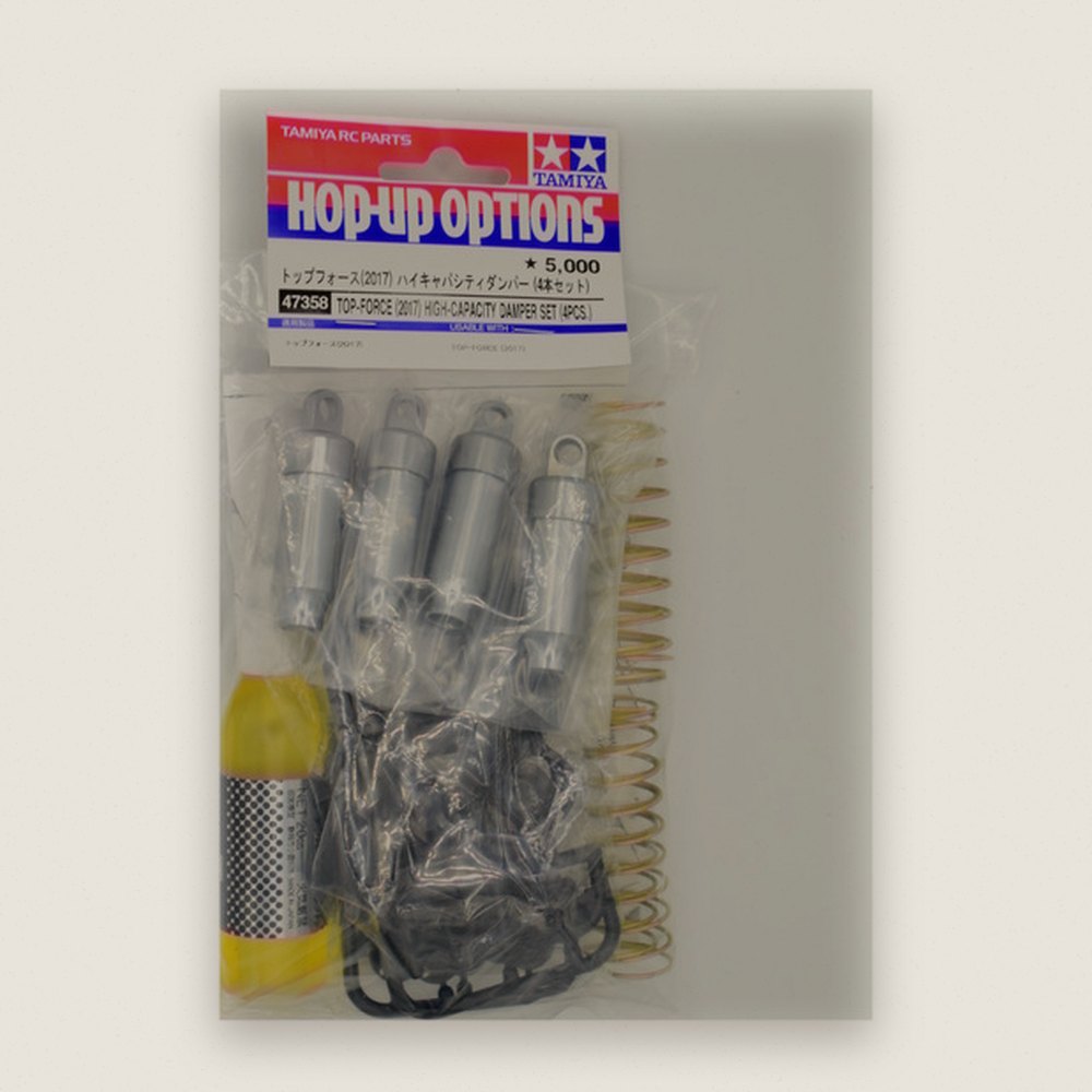 Damper Set, RC High-Capacity Top-Force 2017 (4 Pieces) - Tamiya