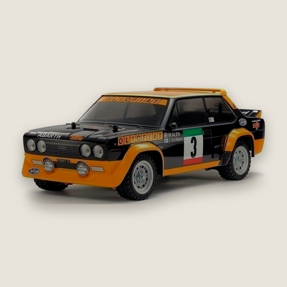 Painted Body, RC Fiat 131 Abarth Rally MF-01X Olio Fiat, Limited - Tamiya