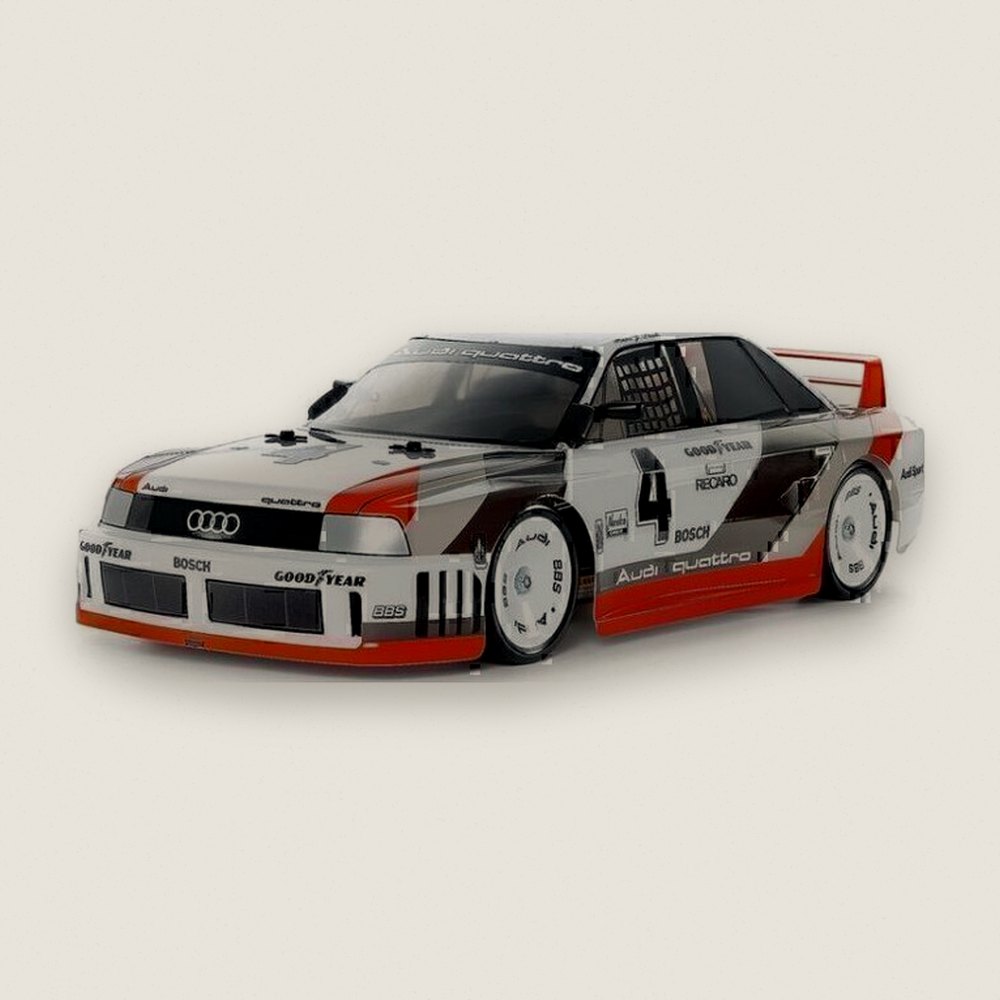 1/10 RC Audi 90 quattro Racing TT-02 Painted Body LIMITED EDITIO