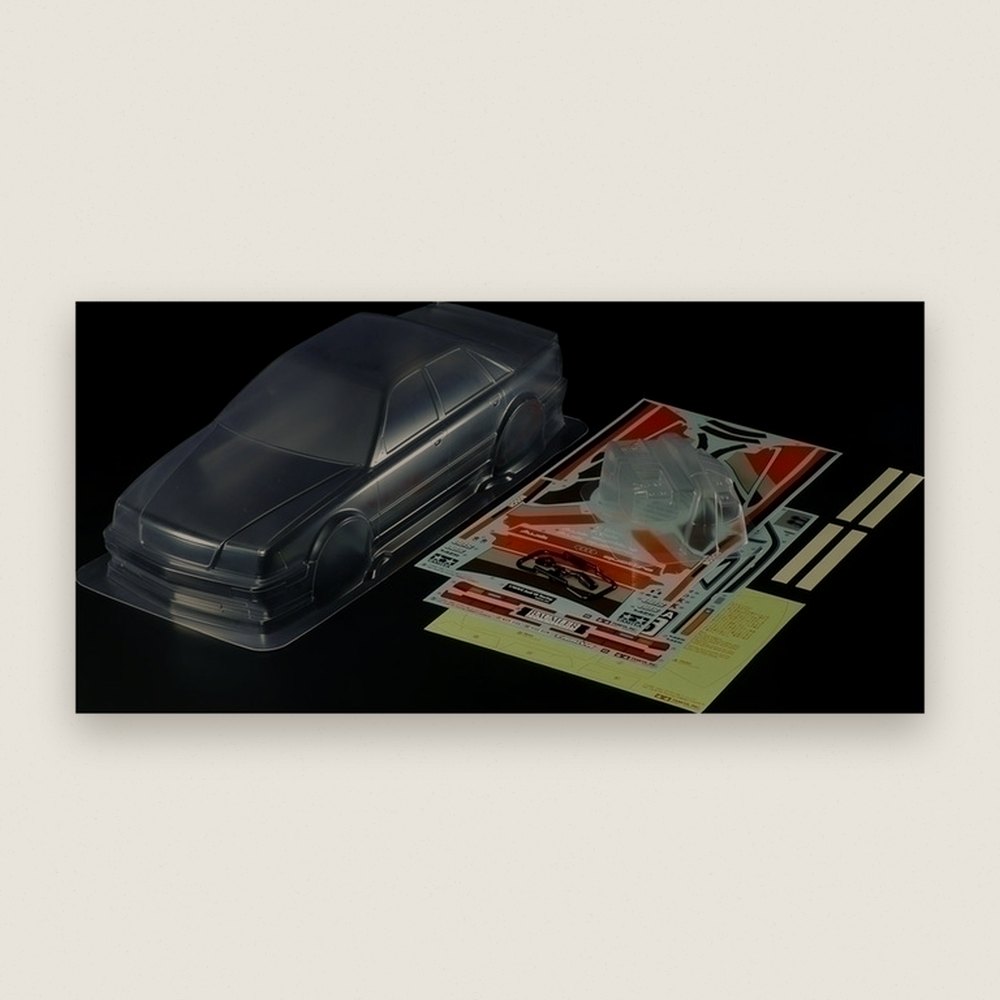Clear RC Body Set, 1991 Audi V8 - Tamiya