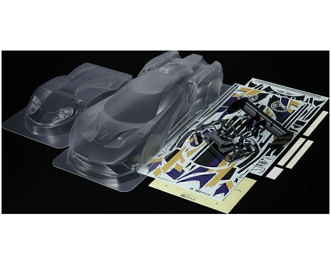 1:10 Scale R/C Clear 2020 F0RD GT Mk II Body Parts Set