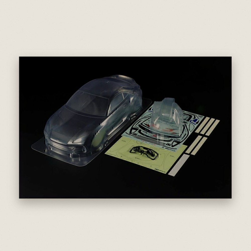 Body Parts Set, 1:10 Scale RC Subaru BRZ ZD8 - Tamiya