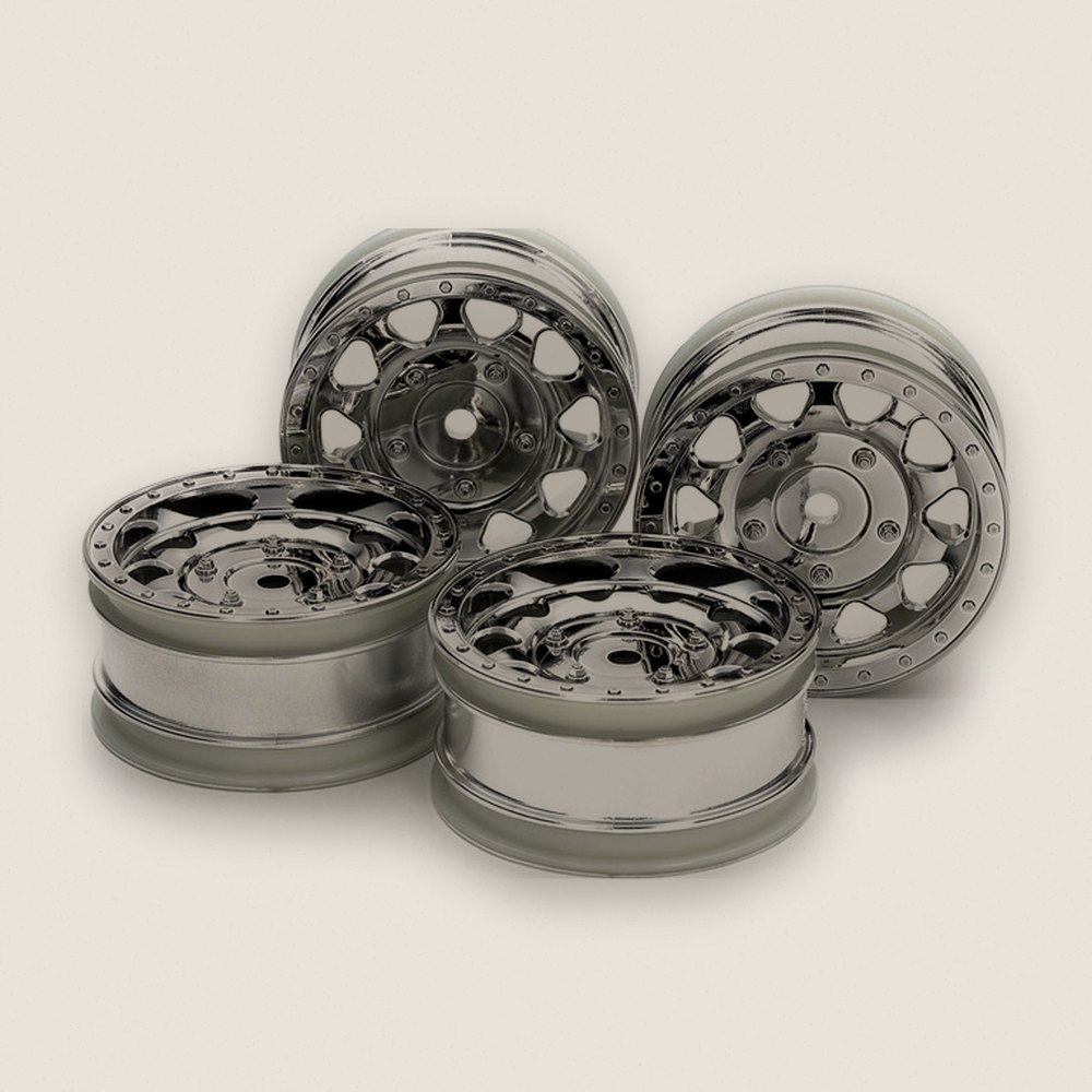 Plated Buggy Wheels - Tamiya