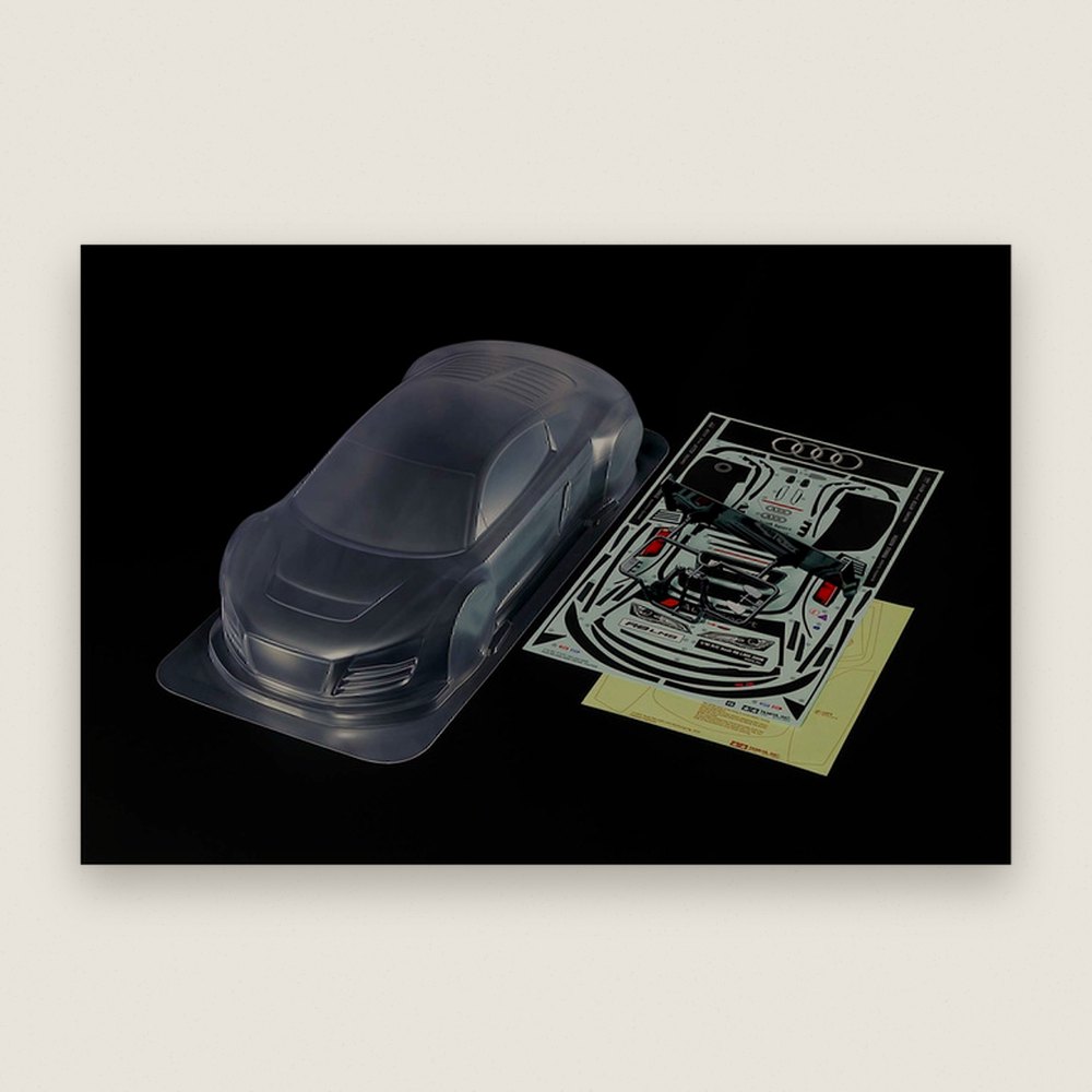 Body Parts Set, 1/10 Scale Audi R8 LMS 2008 - Tamiya