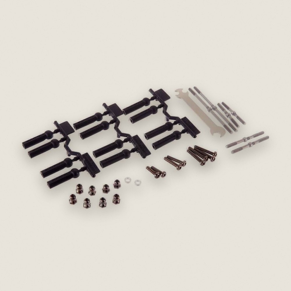 Turnbuckle Set, Full for Dt03 - Tamiya