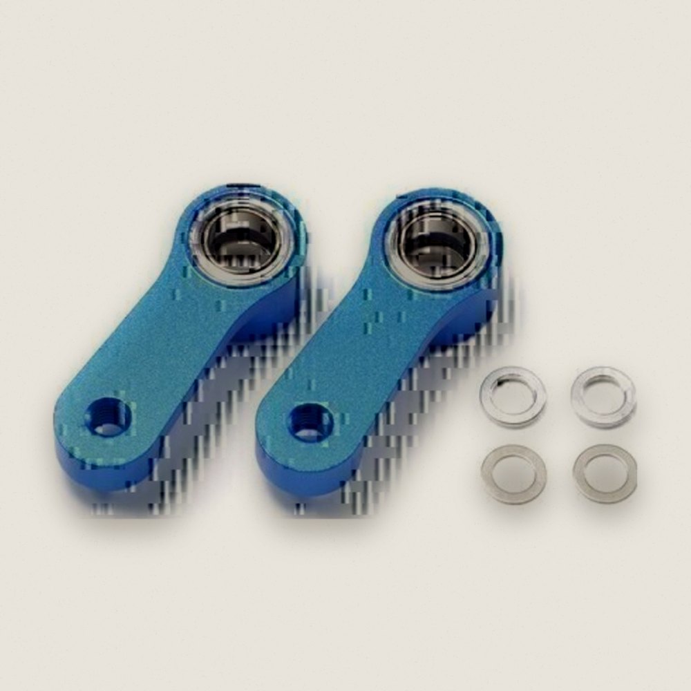 RC Ta07 Aluminum Steering Arm X2