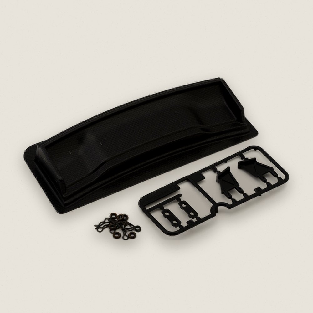 Rear Wing Set, Carbon Pattern (TC Racing) - Tamiya