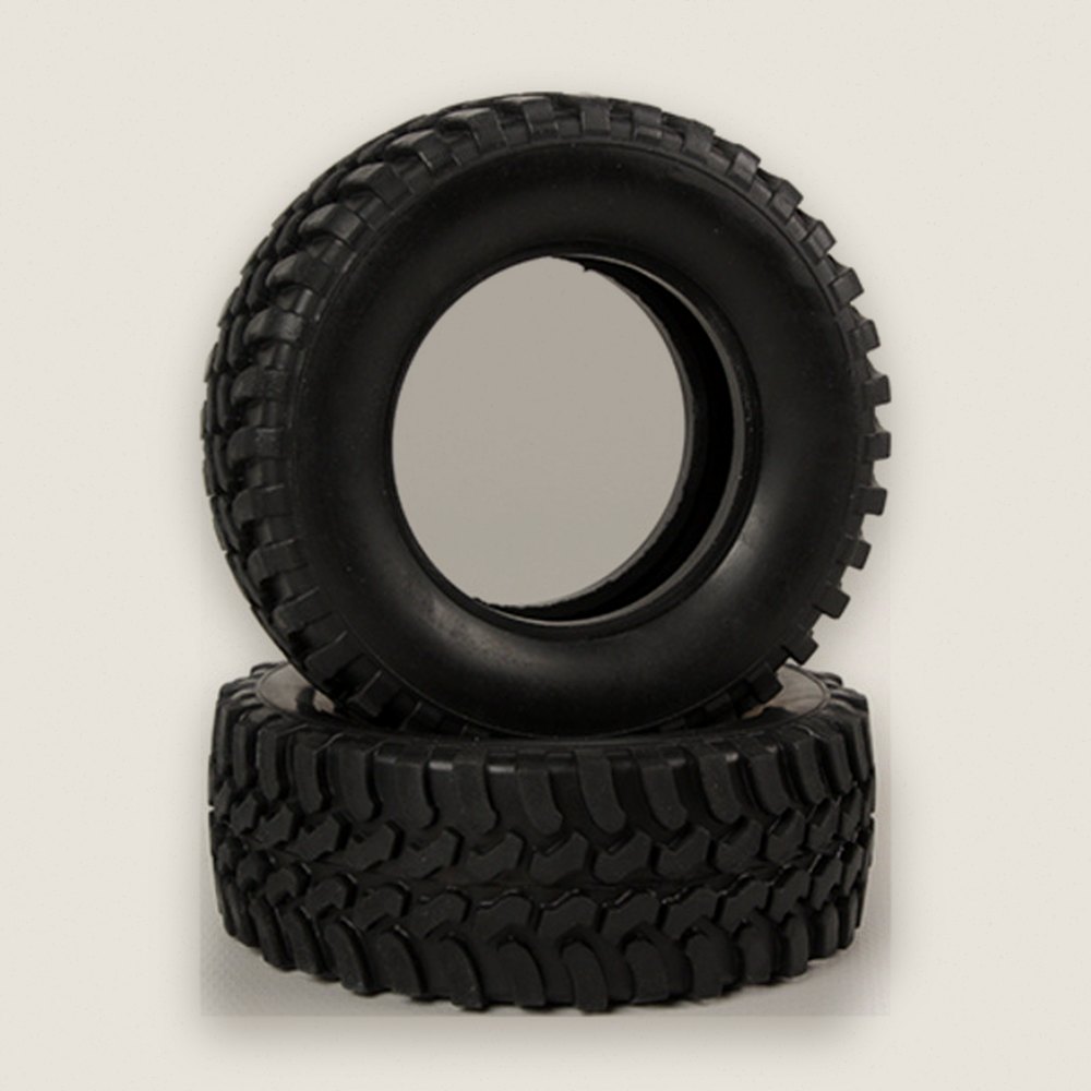 RC Mud Block Tires - Cc-01/2 Pieces
