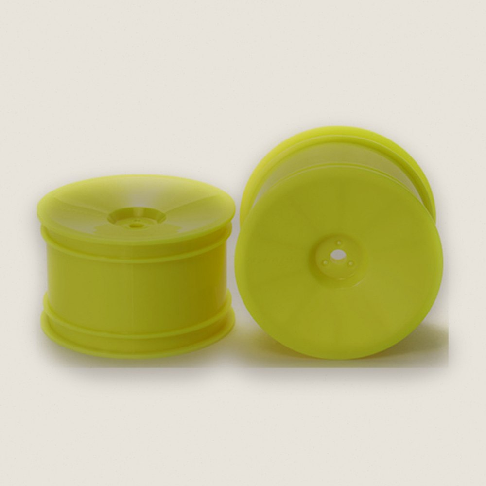 Dish Wheels, Yellow Rear Hex Hub for RC4WD Buggy - Tamiya