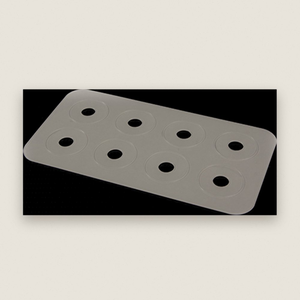 Body Mount Hole Patches, Clear - Tamiya