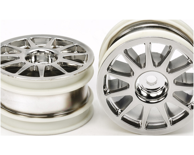 M-Chassis 11-Spoke Wheels (Chrome Plated 2 pieces.)