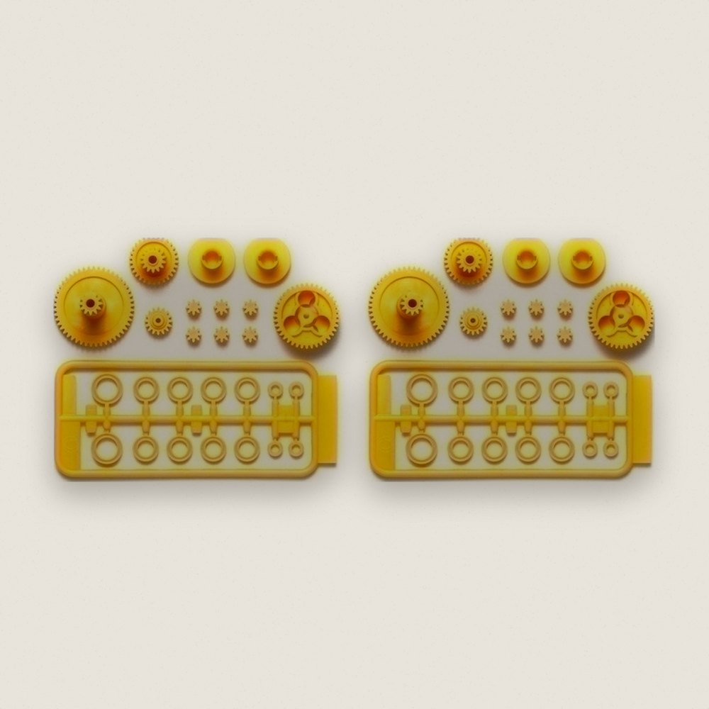 G Parts, Yellow for Sw-01 - Tamiya