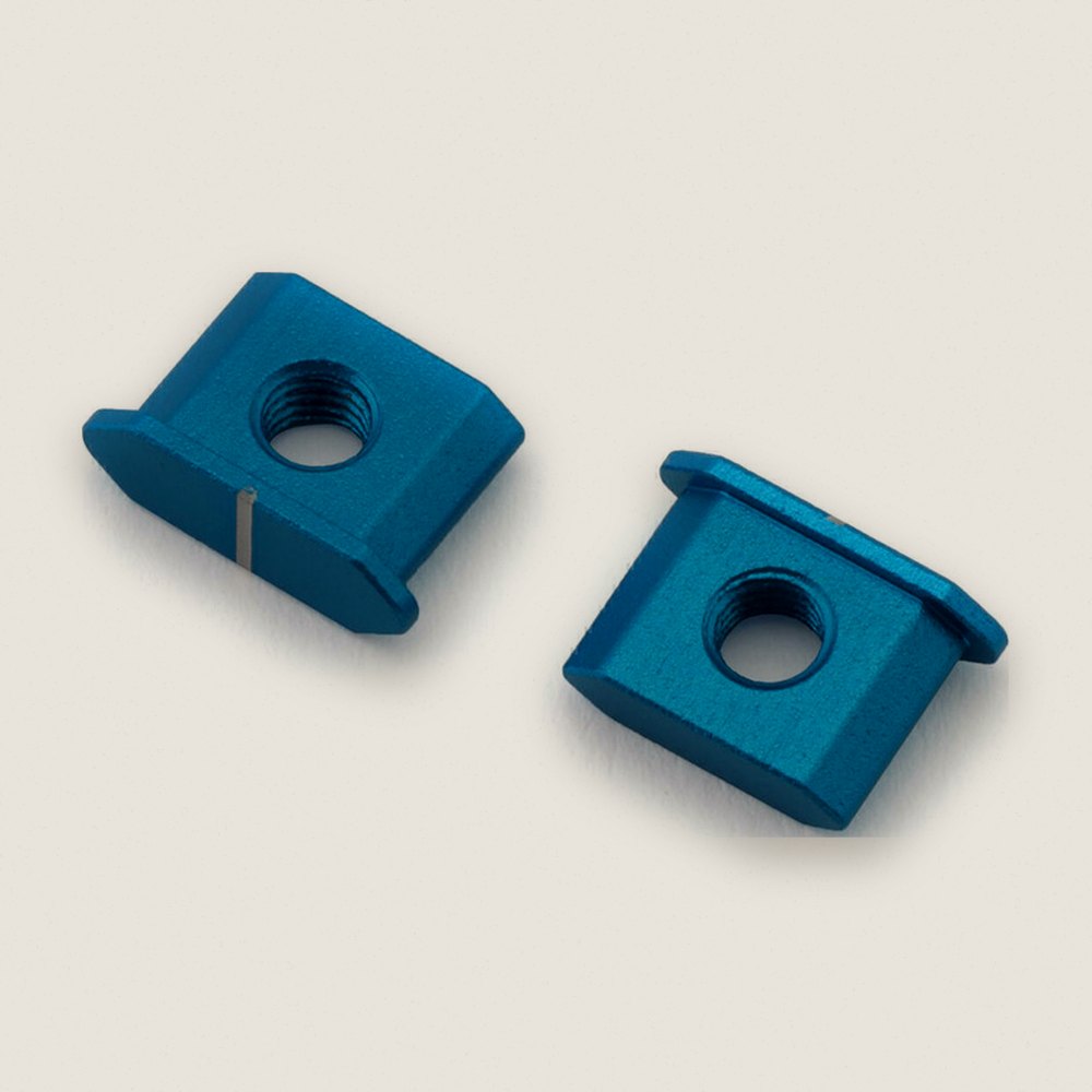 Trf420 Aluminum Suspension Arm Bushings (Blue) (2) (B Parts)