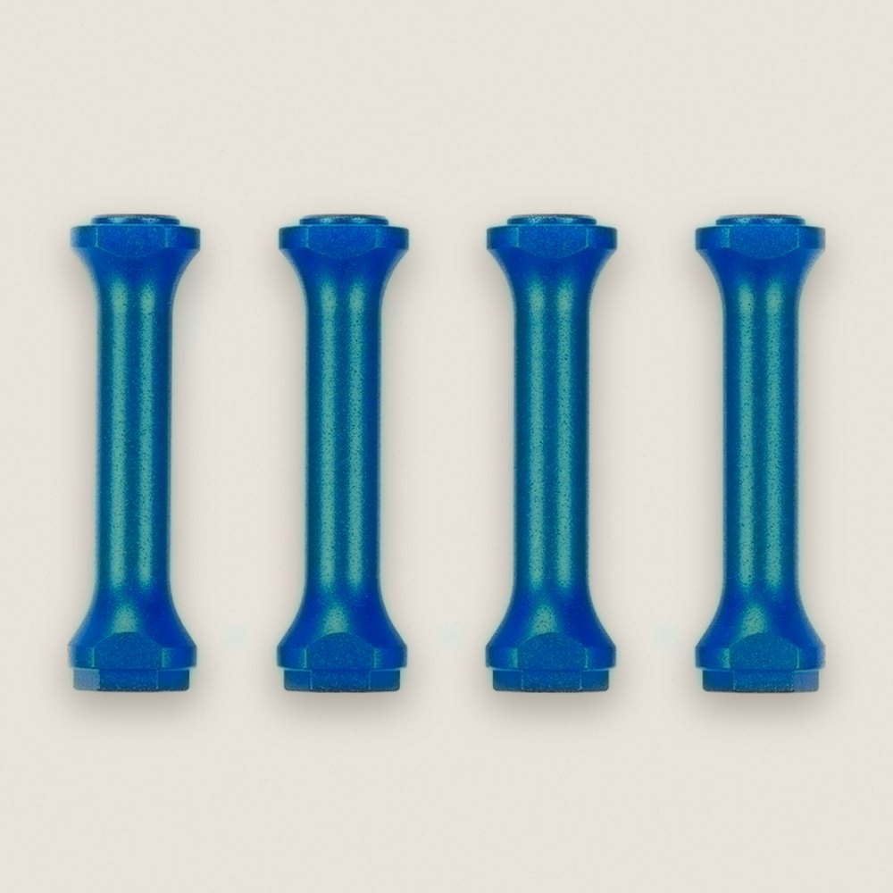 Frame Posts, Aluminum (4 Pieces) for RC M-08 - Tamiya
