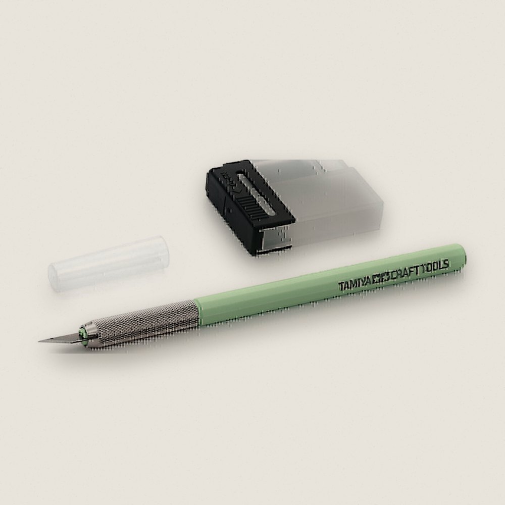 Modelers Knife, Mint Green - Tamiya
