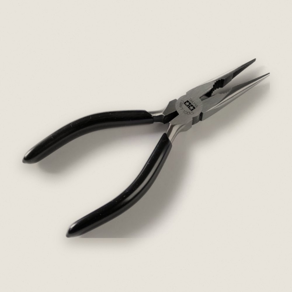 Needle Nose Pliers with Cutter, Precision - Tamiya
