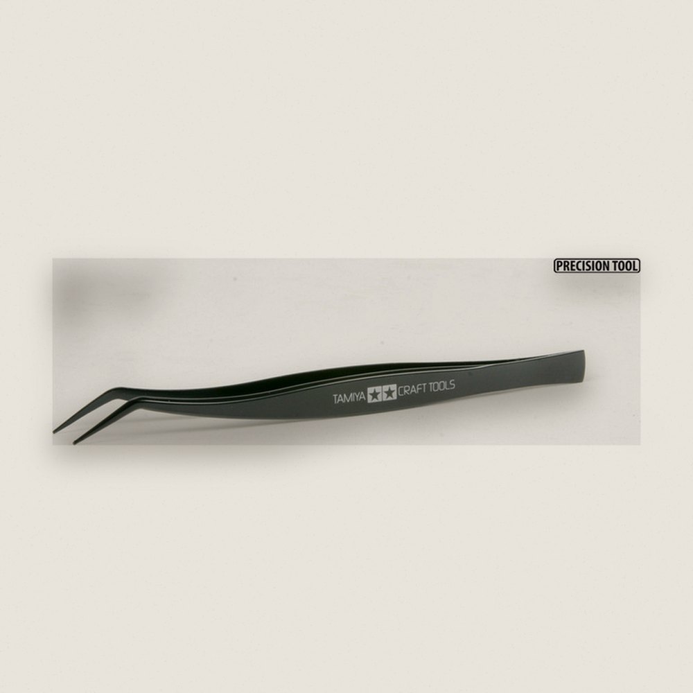 Angled Tweezers, Mk803 - Tamiya
