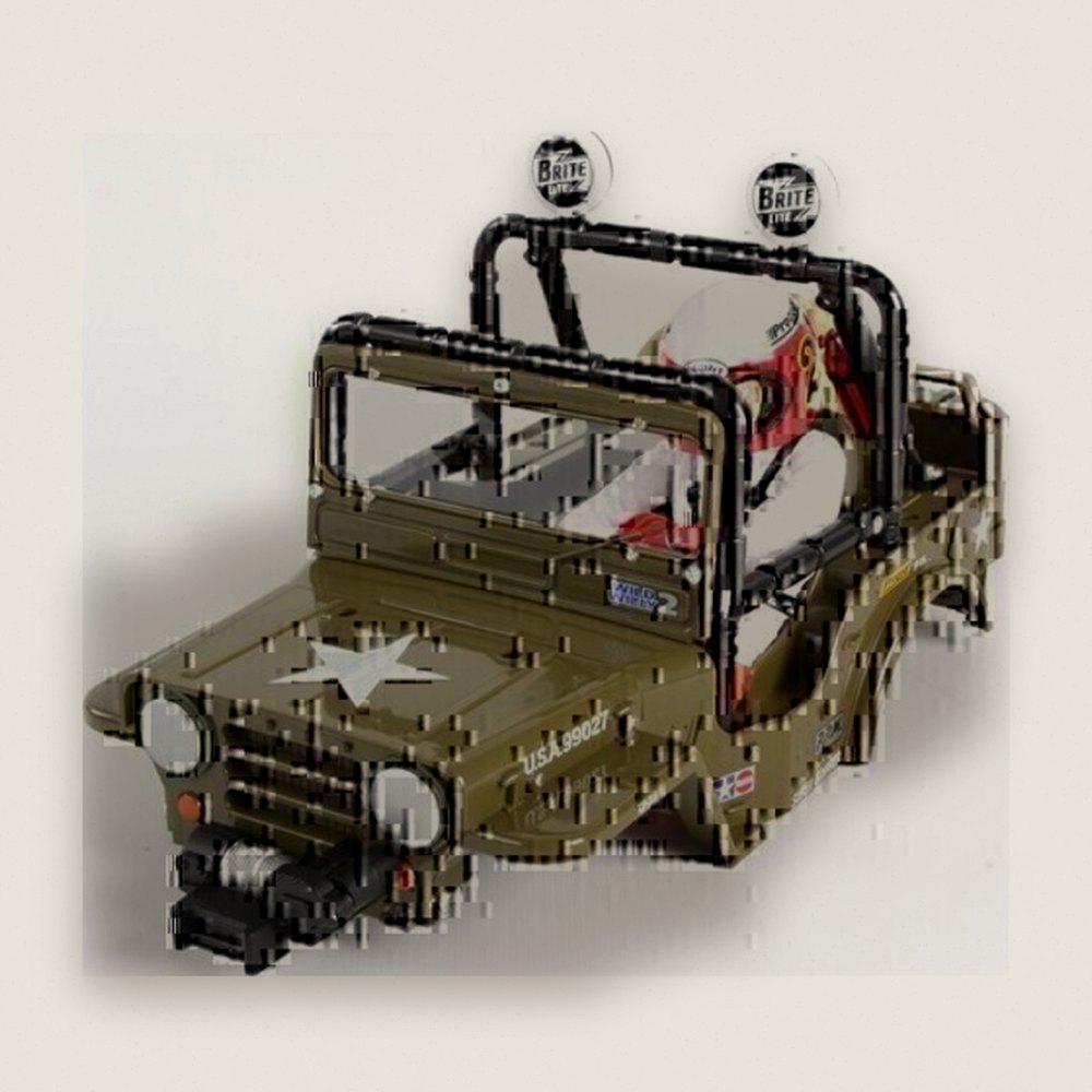Assembled RC Body, WR-02 XB Wild Willy 2 - Tamiya