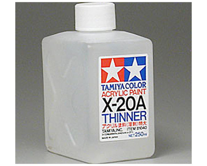 Acrylic/Poly Thinner X20A 250m