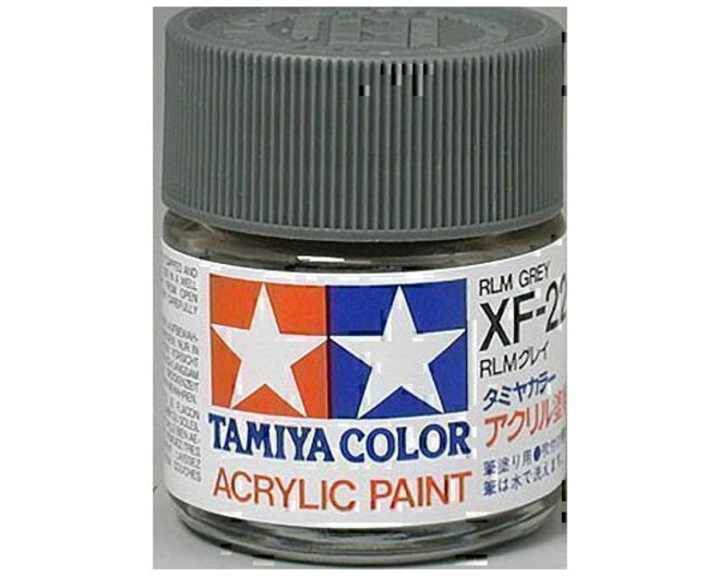 Acrylic XF22 Flat RLM Gray