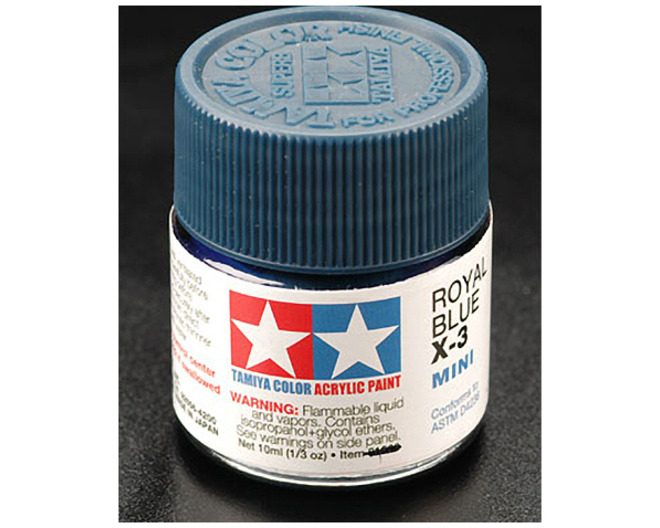 Acrylic Mini X3 Royal Blue