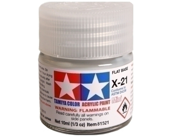 Acrylic Mini X21 Flat Base