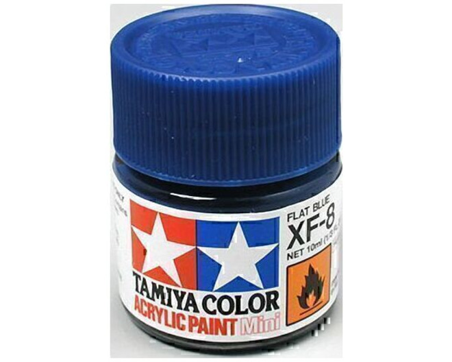 Acrylic Mini XF8 Flat Blue