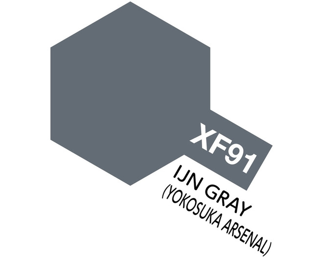 Acrylic Mini Xf-91 Ijn Gray Paint 10ml Bottle