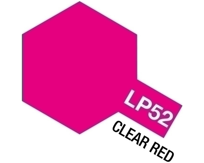 Lacquer Paint LP-52 Clear Red 10 ML