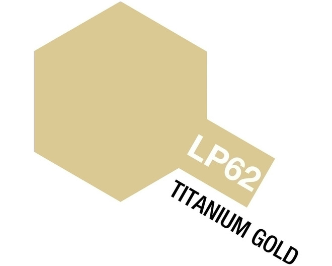 Lacquer Paint LP-62 Titanium Gold 10 ML