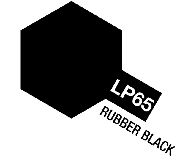 Lacquer Paint LP-65 Rubber Black 10 ML