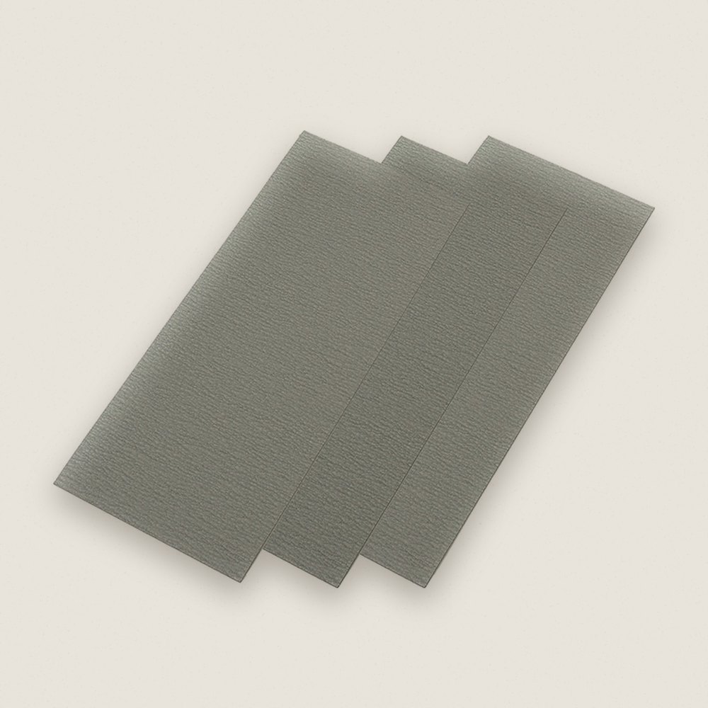 P240 Finishing Abrasive, 3 Pieces - Tamiya
