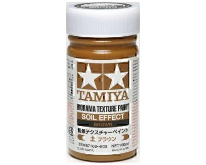 Diorama Texture Paint 100ml Soil Effect: Brown