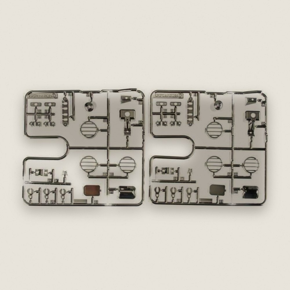 Mirrors D Parts, High-Lift for T0Y0TA Hilux High Lift - Tamiya