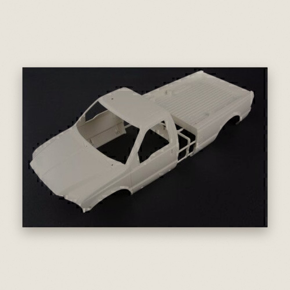 White Body Kit, Hi-Lift, for F0RD F350 - Tamiya