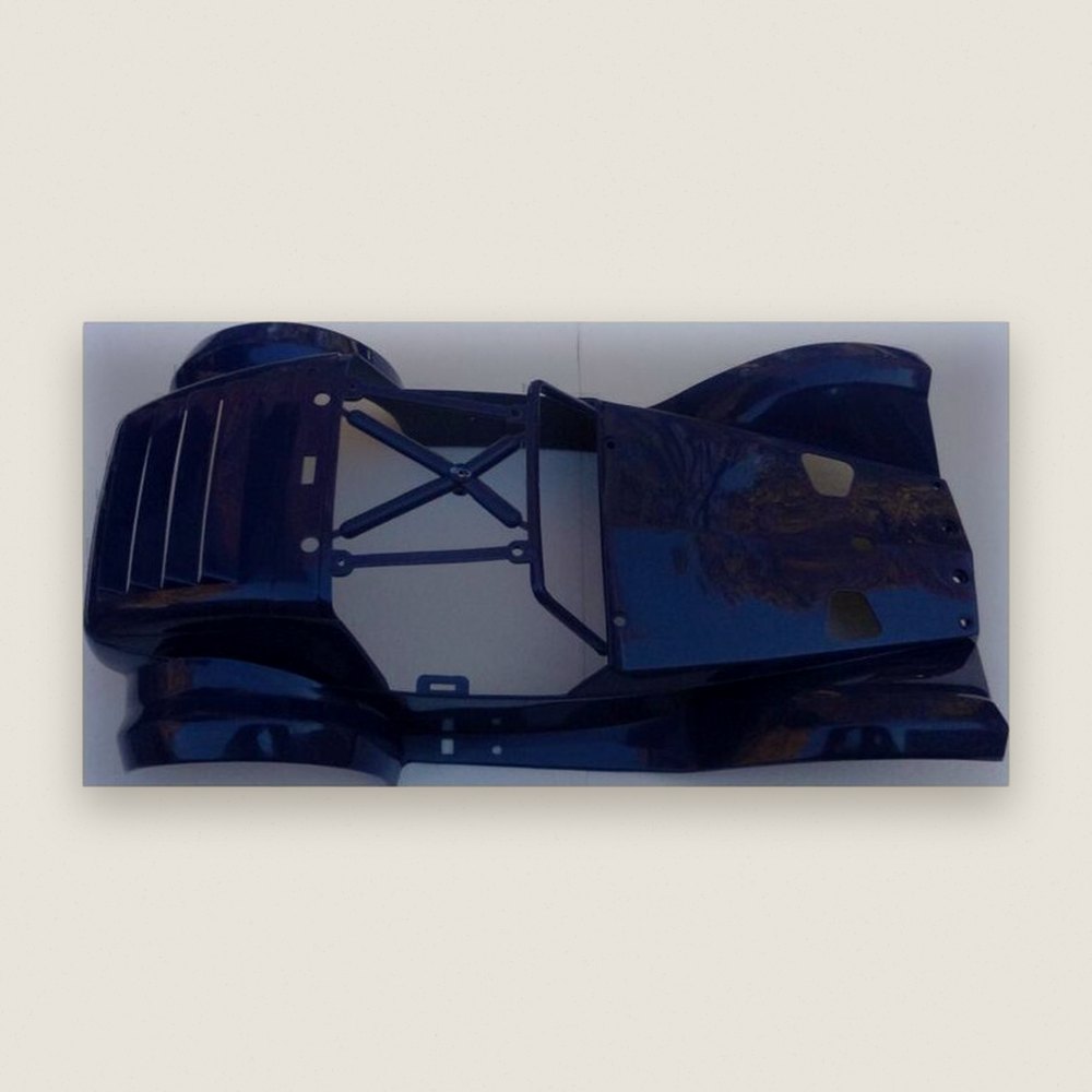 Body, 1:10 Scale Holiday Buggy 2010 Dt02, Blue - Tamiya