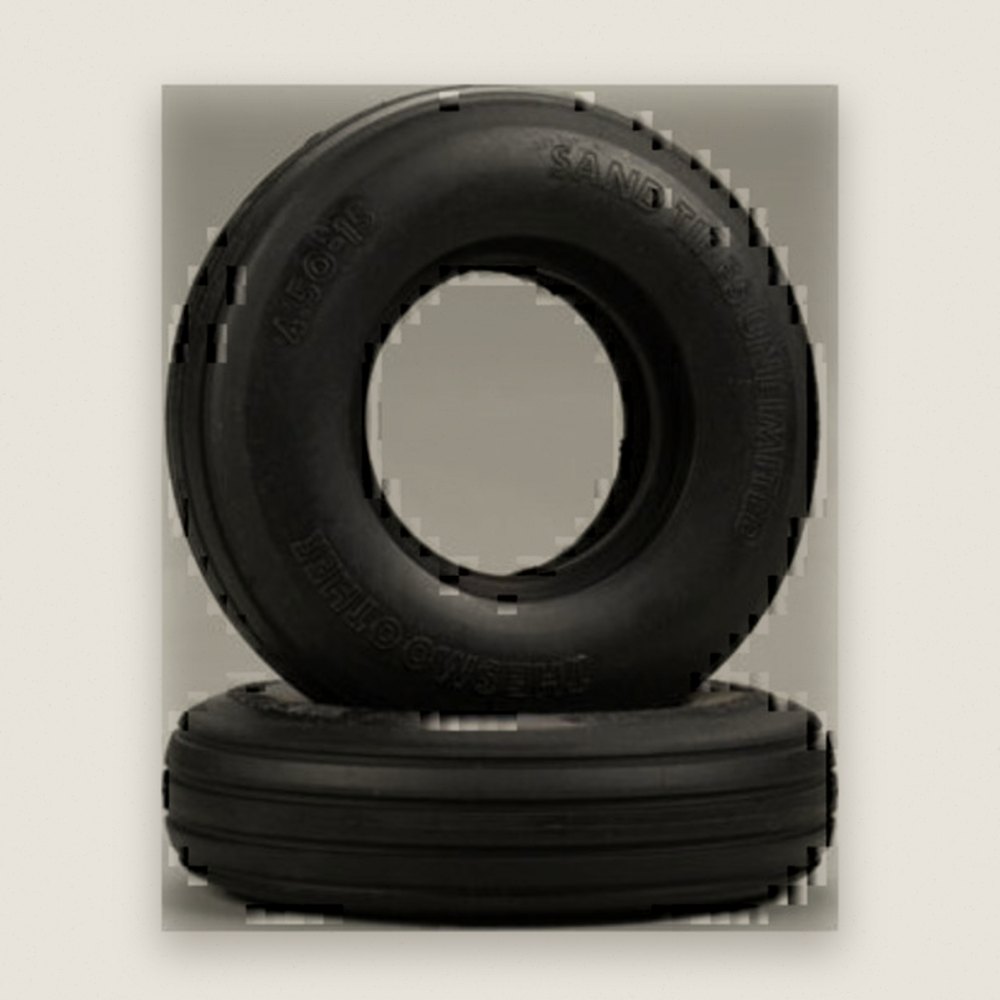 Front Tires (2) for Grasshopper/Hornet - Tamiya