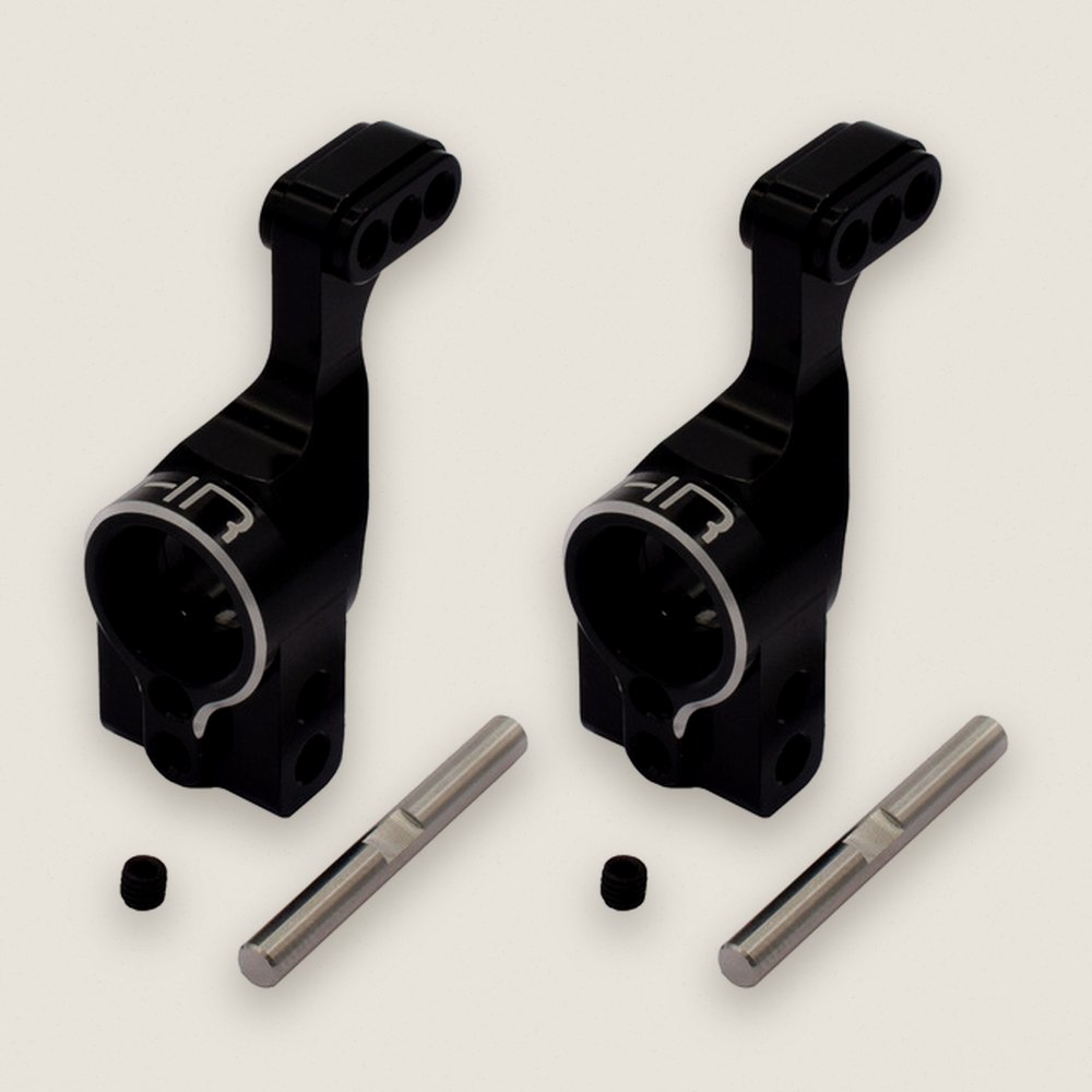 Rear Axle Carriers, Black Pro, for Slash Rustler Stampede - Hot Racing