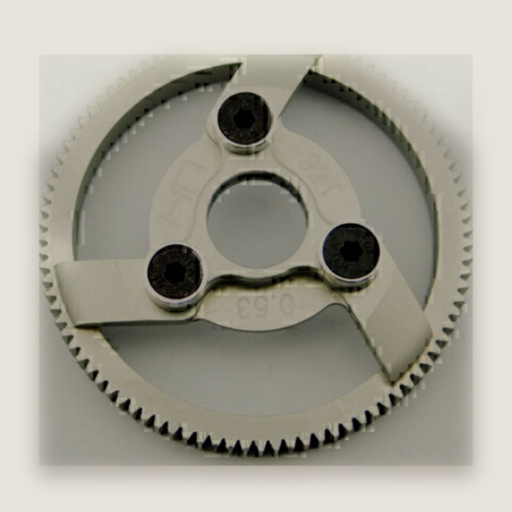 Hard Anodized Aluminum Spur Gear (92t 48p) - TRA