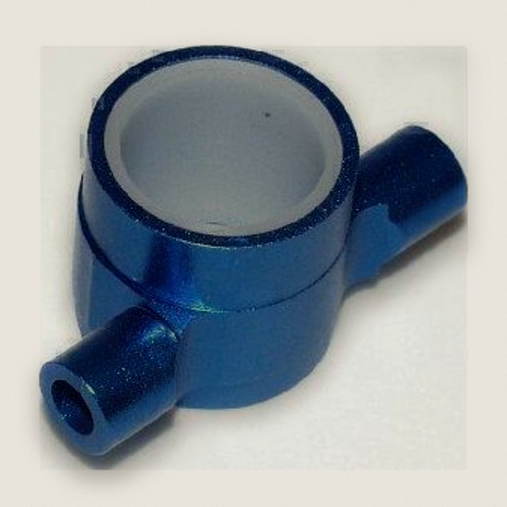 Gearbox Output Support, Blue Aluminum, for Tamiya Tnx Terra Crusher - GPM Racing