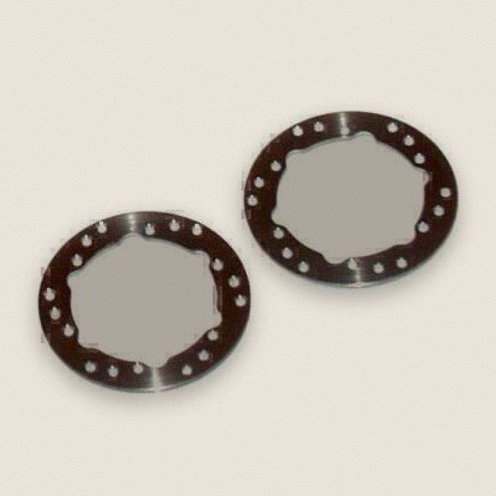 Brake Disk, Titanium, 2 Pieces, for Tamiya Tnx Terra Crusher - GPM Racing