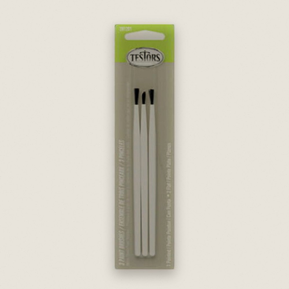 3 Piece Economy Assorted Brush Set