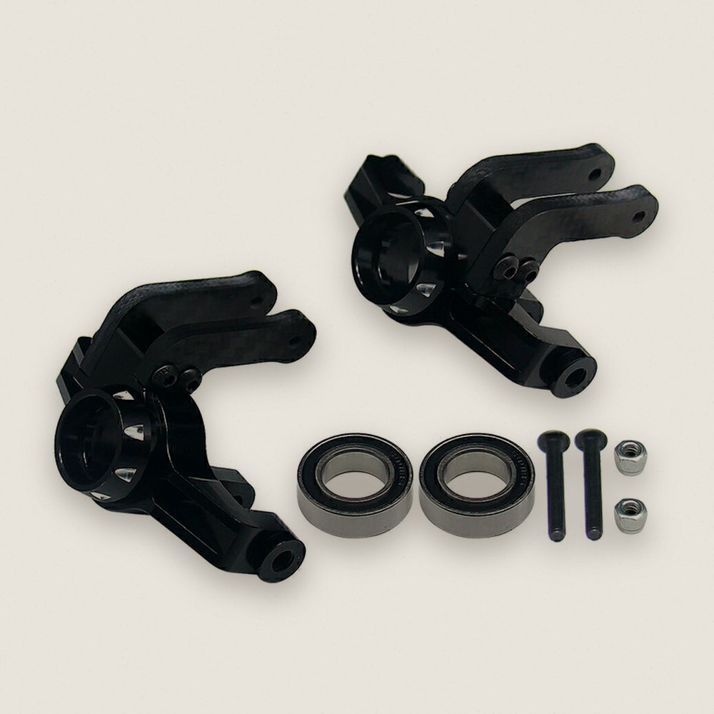 Steering Blocks, Aluminum, for Arrma 4S - Hot Racing
