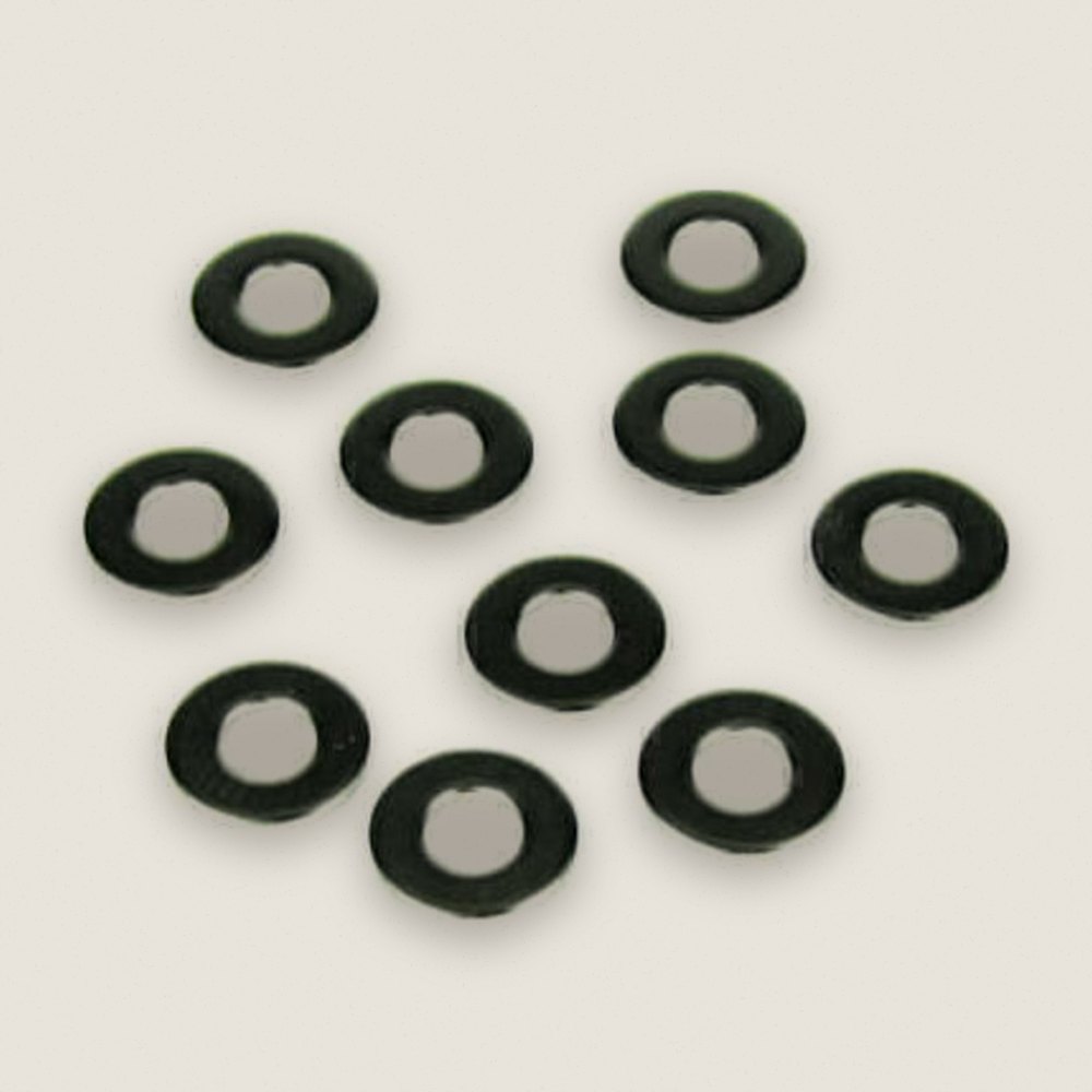 Washer, M4x9mm, Plain, 10 Pieces - Tekno RC