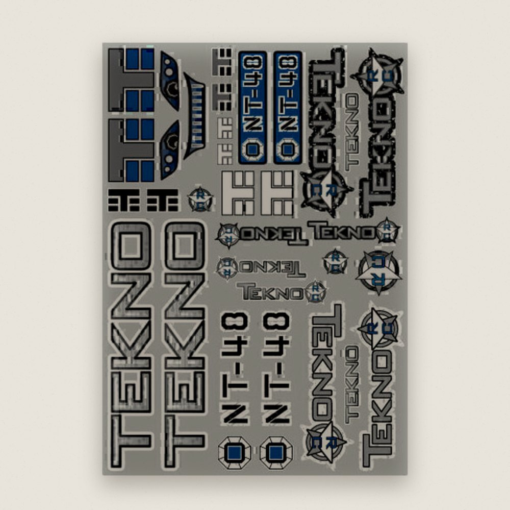 Decal and Sticker Sheet for NT48 - Tekno RC