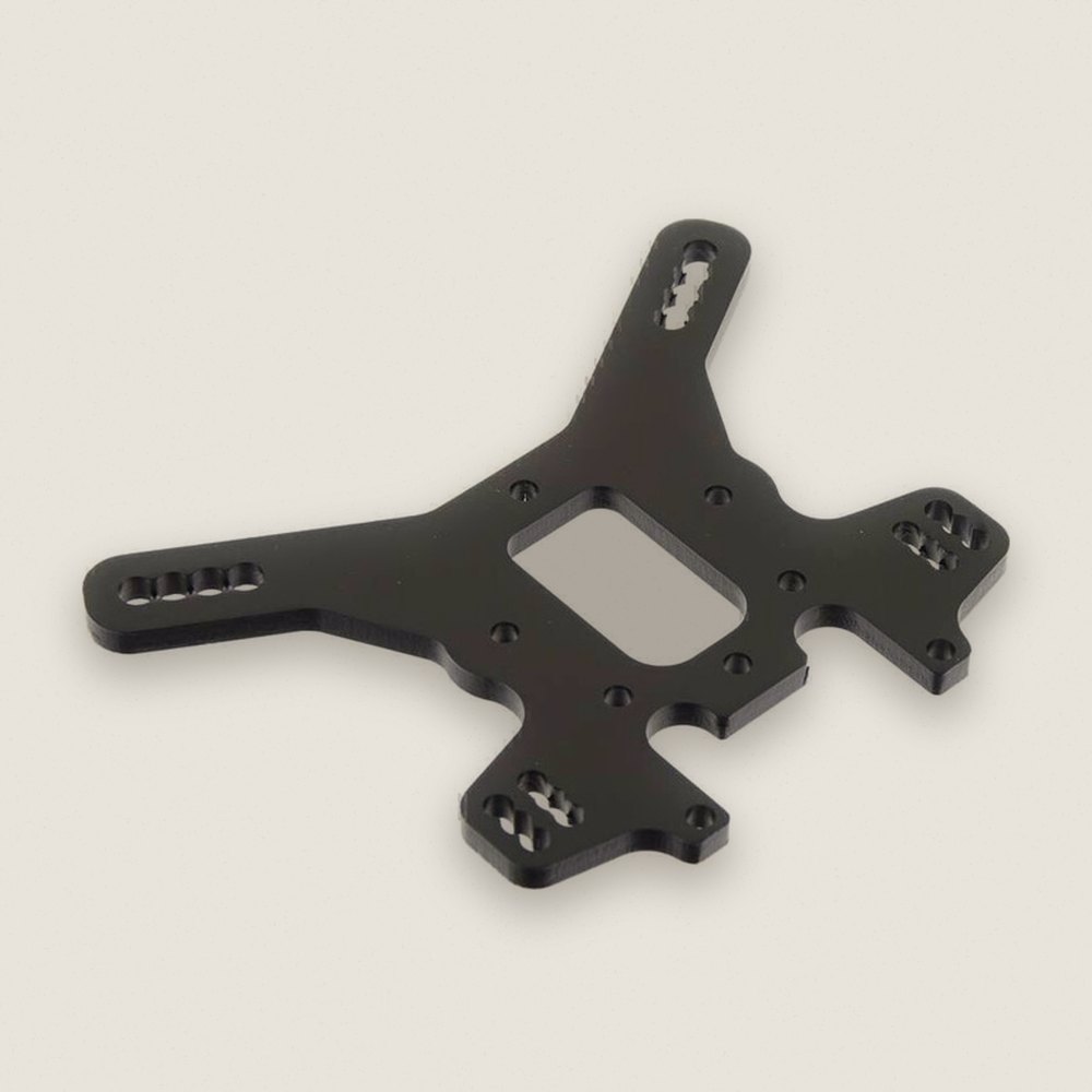 Shock Tower Rear 7075 Black Ano Sct.3/Sl