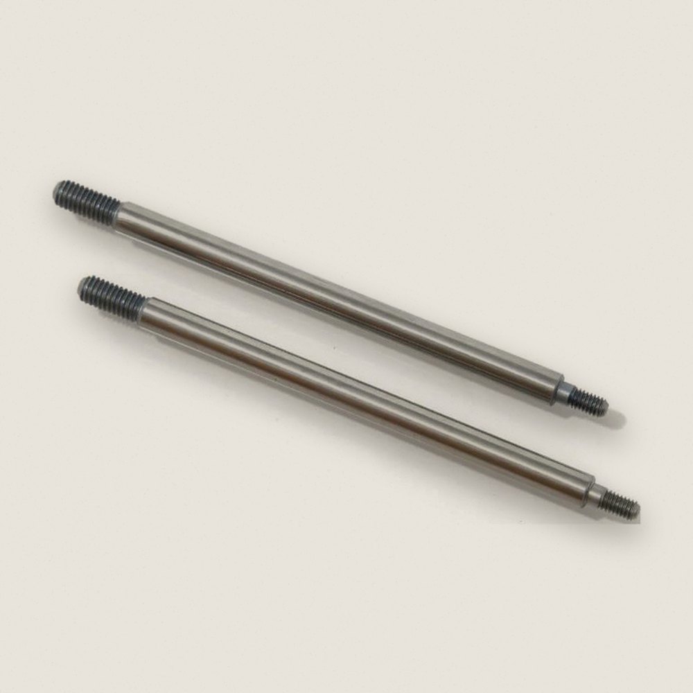 Shock Shafts, D Length 70.5mm, Steel, 2 Pieces - Tekno RC