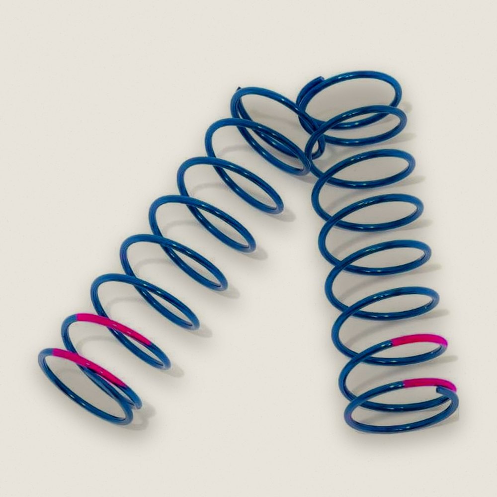 Shock Spring Set (1.6 x 9.0T 75mm pink)