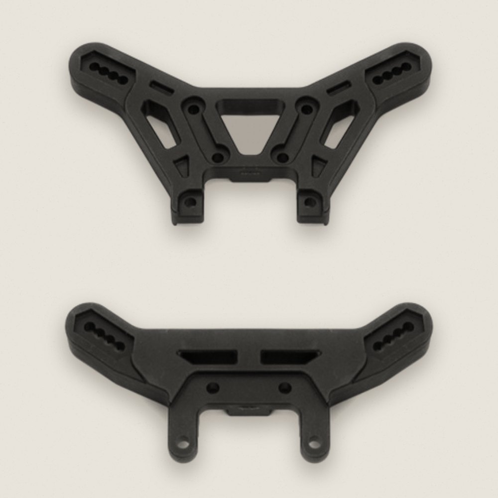 Shock Tower Set, Front and Rear for EB410 - Tekno RC